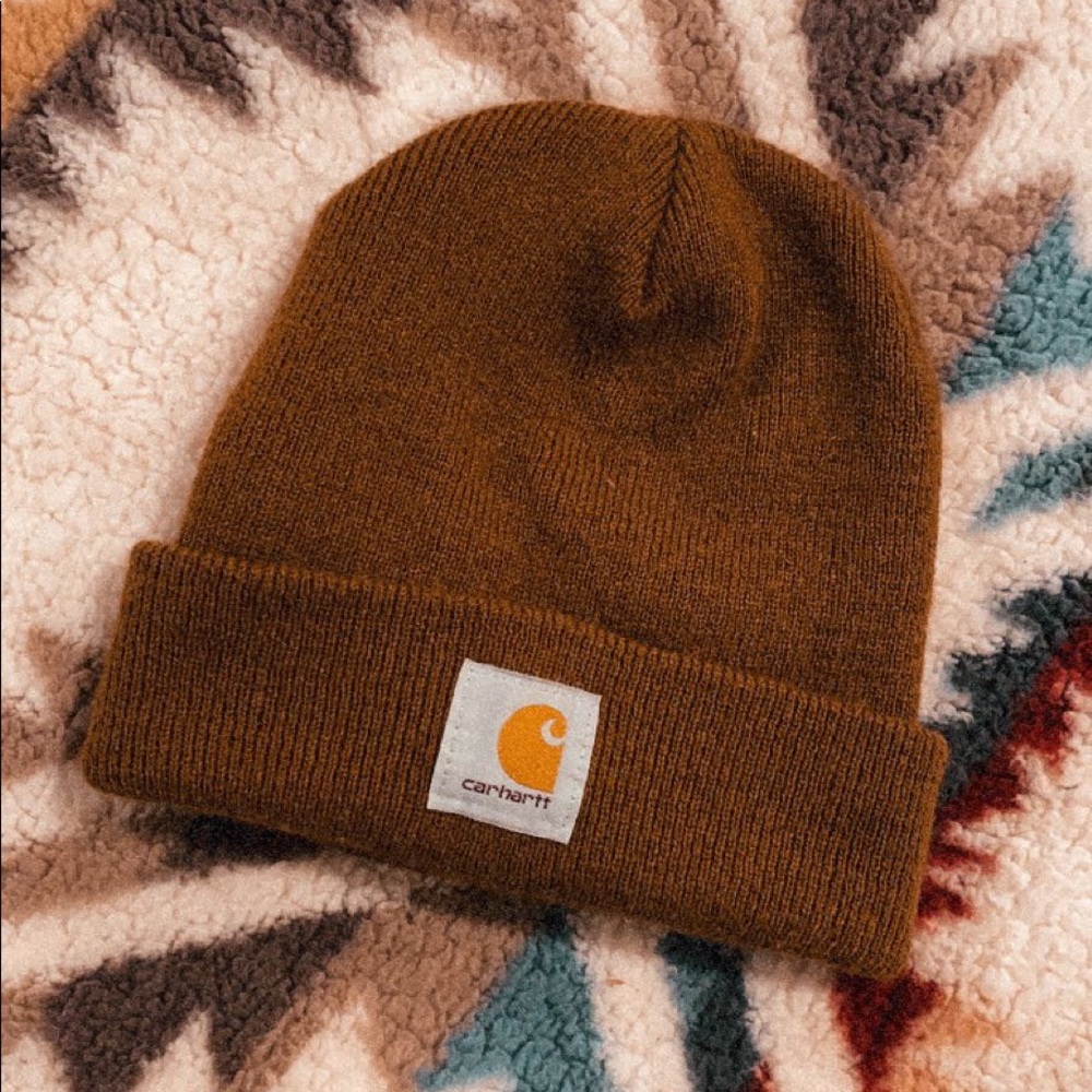 Tan Carhartt Beanie